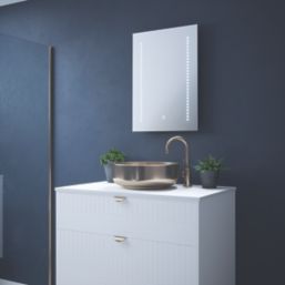 Light Tech Mirrors Hudson Rectangular Illuminated LED Mirror With 1100lm LED Light 500mm x 700mm
