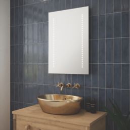 Light Tech Mirrors Hudson Rectangular Illuminated LED Mirror With 1100lm LED Light 500mm x 700mm