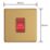 Varilight  45A 1-Gang 2-Pole Cooker Switch Brushed Brass