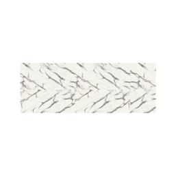 Mariz  Vena White Composite Kitchen Worktop 640mm x 1500mm x 12mm