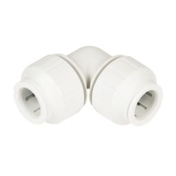 JG Speedfit  Plastic Push-Fit Equal 90° Elbows 22mm 5 Pack