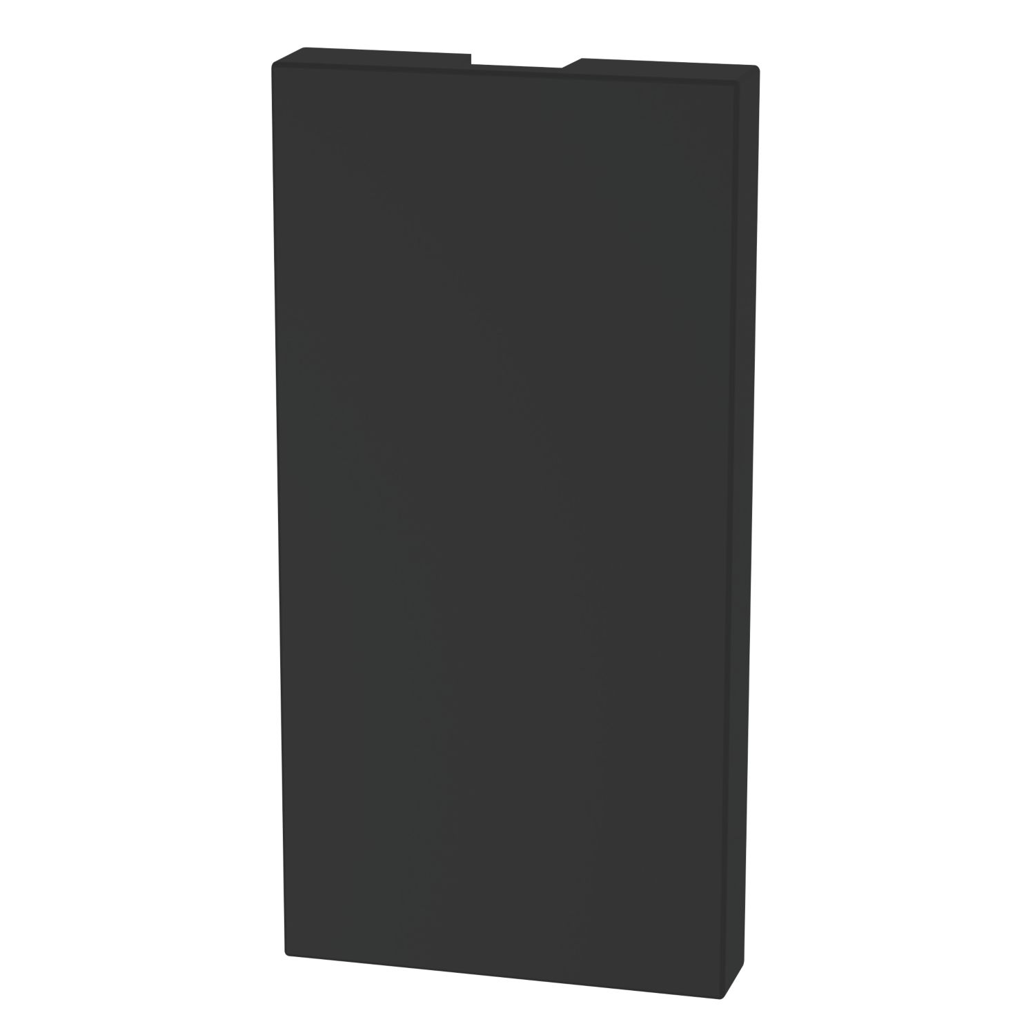 LAP 1-Module Modular Blanking Plate Black (25143)