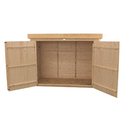 Forest  6' x 2' 6" (Nominal) Pent Shiplap Timber Storage Box