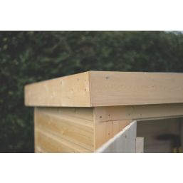 Forest  6' x 2' 6" (Nominal) Pent Shiplap Timber Storage Box