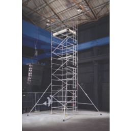 Boss 1450 Ladderspan 3T Double Depth Top Grade Aluminium Tower 1.2m x 1.8m x 7.2m