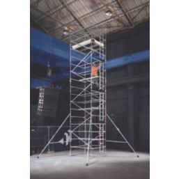 Boss 1450 Ladderspan 3T Double Depth Top Grade Aluminium Tower 1.2m x 1.8m x 7.2m