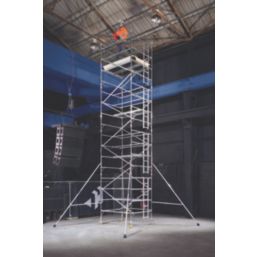 Boss 1450 Ladderspan 3T Double Depth Top Grade Aluminium Tower 1.2m x 1.8m x 7.2m