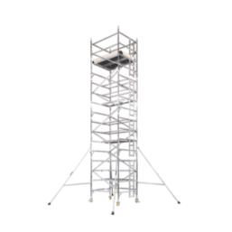 Boss 1450 Ladderspan 3T Double Depth Top Grade Aluminium Tower 1.2m x 1.8m x 7.2m