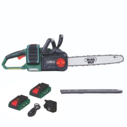 Webb Eco X-Series WEV20X2CS40B4X 40V 1 x 4.0Ah Li-Ion  Brushless Cordless 40cm Chainsaw