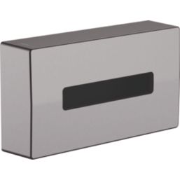 Hansgrohe AddStoris Tissue Box Brushed Black Chrome