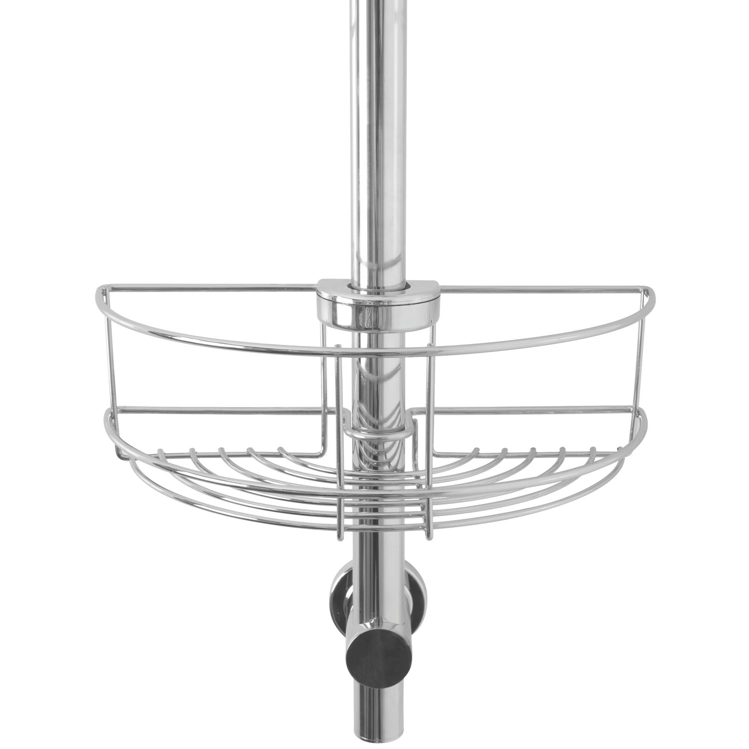Croydex 1-Tier Riser Rail Basket Chrome (251HF)