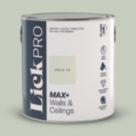 LickPro Max+ 2.5Ltr Green 09 Eggshell Emulsion  Paint