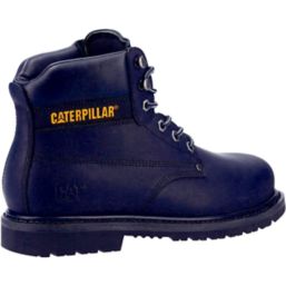 CAT Powerplant Size 12  Black Water-Resistant Steel Toe Cap Safety Boots