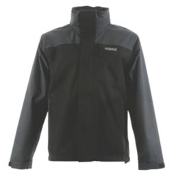 DEWALT Storm  Waterproof Jacket Black/Grey Medium 39-41" Chest