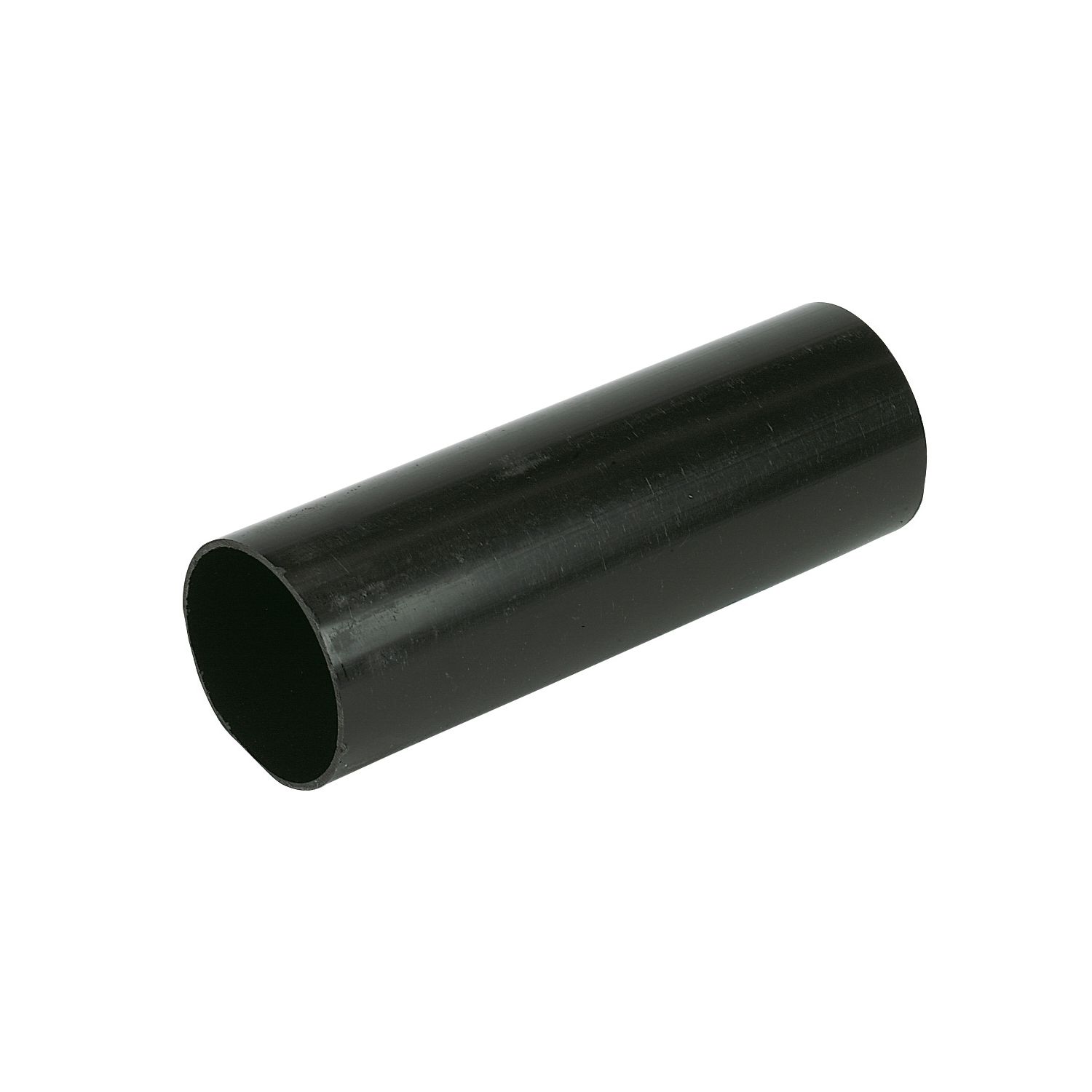 FloPlast Round Downpipe Black 68mm x 2.5m (25256)