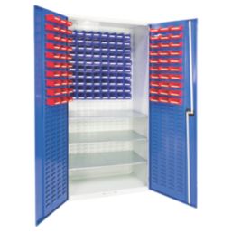 Barton  Storage Cabinet with 140 Bins 1015mm x 430mm x 2000mm