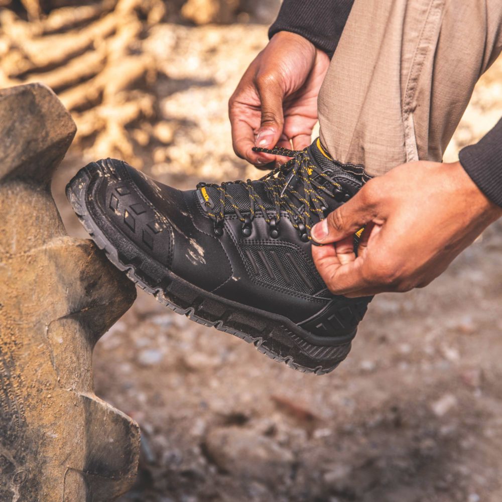 DEWALT Recip Size Black Waterproof Steel Toe Cap Safety Boots