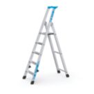Zarges Aluminium 1.65m 5 Step Platform Step Ladder