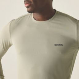 Regatta Mindo Anti-Insect Long Sleeve T-Shirt Abbeystone Small 39.3" Chest