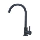Highlife Bathrooms Blackford Single Lever Sink Mixer Matt Black