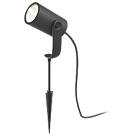 Philips Hue Lily Outdoor LED Smart Extension Spike Spotlight Black 8W 600lm