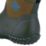 Muck Boots Muckster II Ankle Metal Free  Non Safety Wellies Black/Moss Size 9