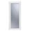 Crystal  Fully Glazed 1-Obscure Light Right-Handed White uPVC Back Door 2090mm x 920mm