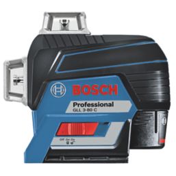 Bosch GLL 3-80 C Red Self-Levelling Multi-Line Laser Level