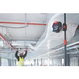 Bosch GLL 3-80 C Red Self-Levelling Multi-Line Laser Level