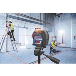 Bosch GLL 3-80 C Red Self-Levelling Multi-Line Laser Level
