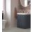 Floorstanding Vanity Unit & Basin Matt Indigo 500mm x 460mm x 840mm