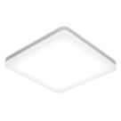 Saxby Noble LED Flush Light Silver-Effect 22W 1900lm