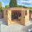Shire  10' x 10' (Nominal) Pent Shiplap T&G Timber Corner Shed