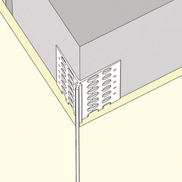 External Render Corner Bead 10-12mm x 2.5m 5 Pack