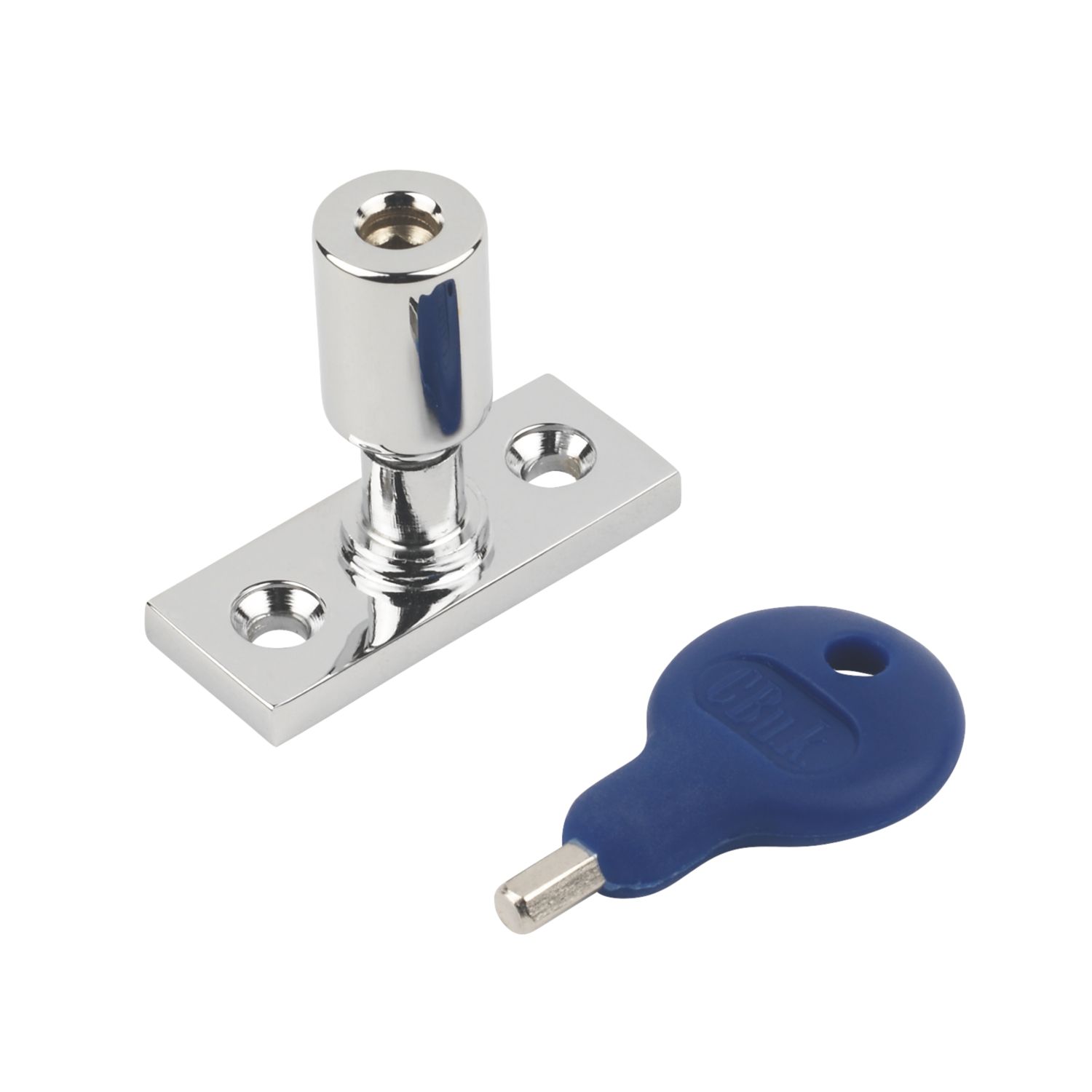 Carlisle Brass Victorian Window Casement Stays Polished Chrome (25339)
