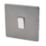 Varilight  10AX 1-Gang 2-Way Light Switch  Slate Grey