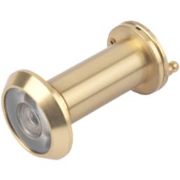 Box Hook and Eye Brass 30mm x 15mm SATIN