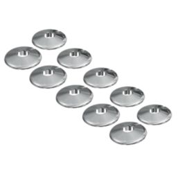 ETAL 15mm Pipe Collars Chrome 10 Pack