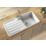 ETAL Comite Traditional 1 Bowl Composite Kitchen Sink White Reversible 1000mm x 500mm