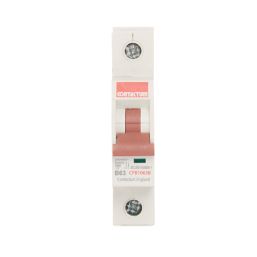 Contactum Defender 63A SP B Curve  MCB