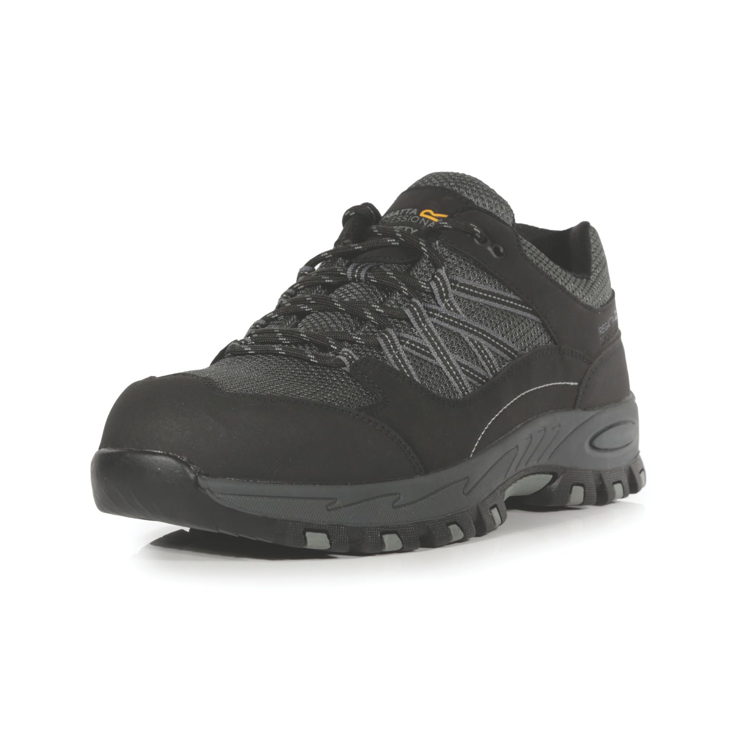Regatta Sandstone SB Size 7 Briar/Black Water-Resistant Steel Toe Cap Safety Trainers (253JR)