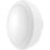 Luceco Atlas Outdoor Round LED Bulkhead With Microwave Sensor White 12.5W 1250lm