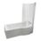 Ideal Standard Giovo Curve Shower Bath Right-Hand Acrylic No Tap Holes 1700mm