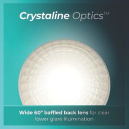 Luceco FType Essence Flat Fixed  Fire Rated LED Downlight  White 5W 515lm