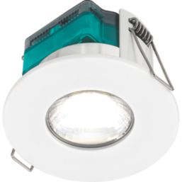 Luceco FType Essence Flat Fixed  Fire Rated LED Downlight  White 5W 515lm