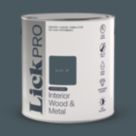 LickPro 2.5Ltr Blue 07 Satin Water-Based Trim Paint