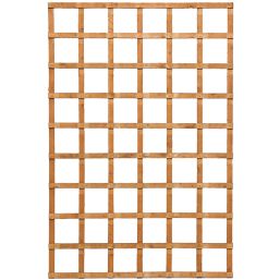 Rowlinson  Softwood Rectangular Heavy Duty Trellis 4' x 6' 3 Pack