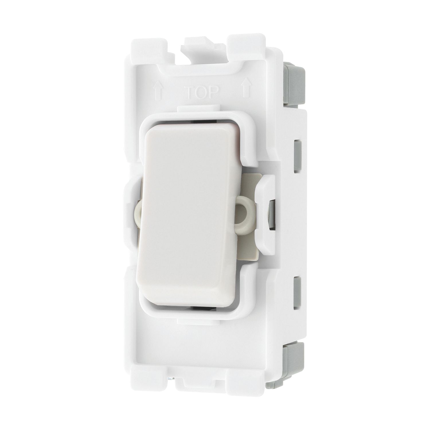 British General Nexus 20A Grid DP Control Switch White (253PY)