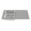 Carysil SD100L 1 Bowl Stainless Steel Inset Kitchen Sink  1000mm x 500mm