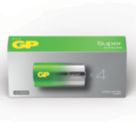 GP Batteries Super D 1.5V Alkaline Batteries 4 Pack
